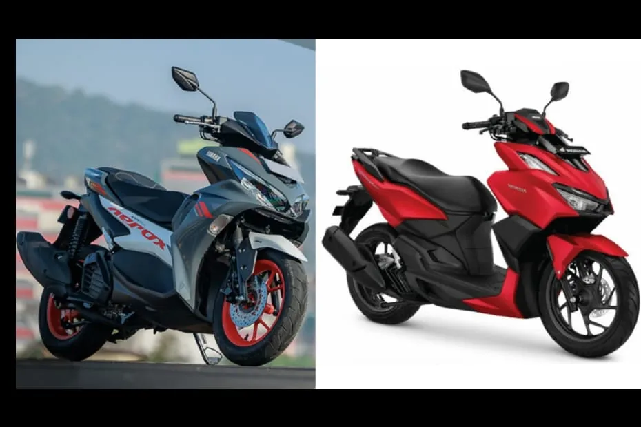 Yamaha Aerox 155 vs Honda Vario 160