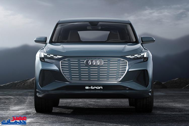 معرفی کلاستر آئودی Q4 E-Tron